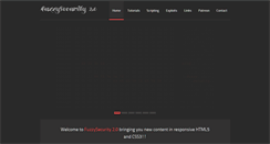 Desktop Screenshot of fuzzysecurity.com
